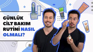 Günlük Cilt Bakım Rutini Nasıl Olmalı [upl. by Wolgast25]