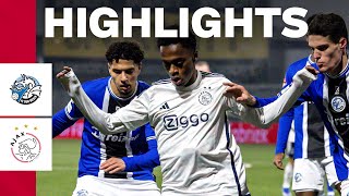 Highlights FC Den Bosch  Jong Ajax  Keuken Kampioen Divisie [upl. by Genvieve]