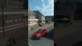 Traffic through Hornchurch town centre Havering London England UK please subscribe amp like thank you [upl. by Tatiania]