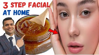 Best WINTER GLOW Facial  Facial to remove Darkness from your skin [upl. by Hairam]