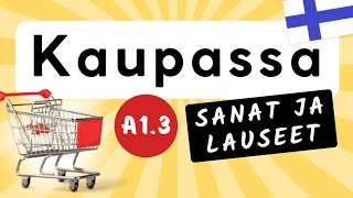 Kaupassa  Käyn ruokakaupassa [upl. by Bindman]