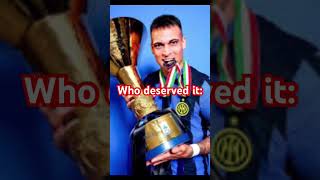 Lautaro martinez 😭 ballon dor is so rigged [upl. by Anniroc]