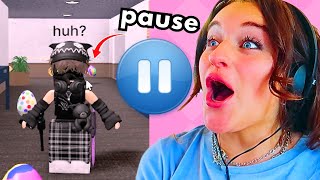 PAUSE CHALLENGE in MM2  Roblox Gaming w The Norris Nuts [upl. by Atrebla]