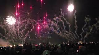 EAA Oshkosh 2024 Fireworks and Drone Show [upl. by Atiuqcaj]