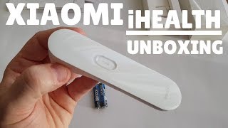 Xiaomi Mi Home iHealth Thermometer  Unboxing [upl. by Annohs684]