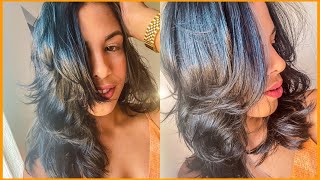 Como Repicar o Cabelo SOZINHA Aprenda a Fazer Corte em Camadas [upl. by Ollayos]