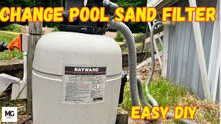 Pool Sand Filter Replacement Made Easy [upl. by Spain686]