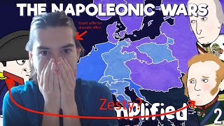 FIRST TIME WATCHING quotThe Napoleonic Wars  OverSimplified Part 2quot [upl. by Aknayirp989]