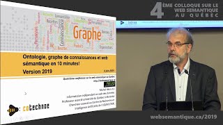 Michel Héon  Ontologie graphe de connaissance et web sémantique en 10 minutes [upl. by Monjan]