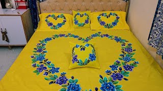 complete bedsheet painting [upl. by Olimpia]