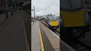 GRAND CENTRAL180104 DEPARTING FROM DONCASTER12 10 24NEIL HAYTON RAILWAY MEMORIESrailwaytrain [upl. by Nirre]