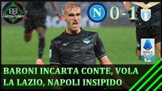 NAPOLILAZIO 01 COMMENTO amp PAGELLE [upl. by Nosittam]