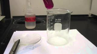 Reaction of Sodium with Ethanol 002 [upl. by Anibor]