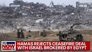 Hamas rejects ceasefire deal by Egypt Israel resumes Gaza invasion  LiveNOW from FOX [upl. by Ezana]