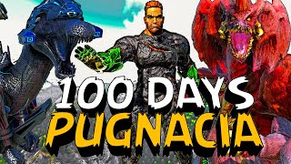 I Survived 100 Days In Arks Most Magical Mod [upl. by Noiztneb255]