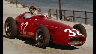 1956 Juan Manuel Fangio Ferrari D50 onboard Monaco [upl. by Ehtyaf]