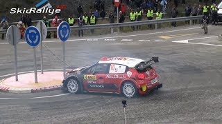 WRC RACC Catalunya 2018 HD  BIG SHOW amp LOT OF MISTAKES [upl. by Olimpia]