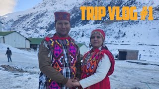 Vlog 1 Manali Trip January 2024 new year celebration  Greater noida to Manali [upl. by Nonac]