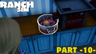 Ranch Simulator Part 10 Buy electronic meat making machine [upl. by Ellegna]