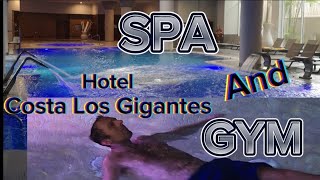 LOOK AT THE MIND UP SPA AND GYM AT HOTEL COSTA LOS GIGANTES IN TENERIFE [upl. by Adnohsak]