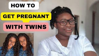 HOW TO GET PREGNANT WITH TWINS TRIPLETS QUADRUPLETS  Clomid  Signs You Are Pregnant With Twins [upl. by Whitaker]