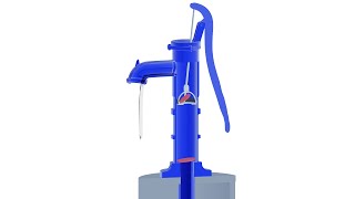 How a hand pump works [upl. by Alletneuq]