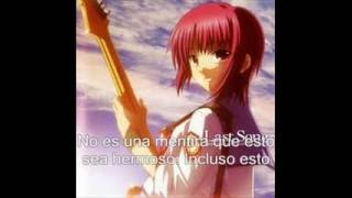 Angel Beats My songletra español [upl. by Nnaylrebmik]