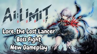 AI LIMIT  First Boss Lore the Lost Lancer  China Hero Project [upl. by Eirual4]