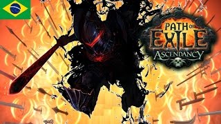 22 Build Ciclone CoC Chuva de Lâminas  Sombra Trapaceiro  Path of Exile Ascendancy [upl. by Ellis]