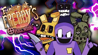 FUNKIN AT FREDDYS IS THE BEST FNAF FNF MOD I HAVE PLAYED [upl. by Adnilev]