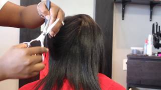 How to Trim Split Ends Like a Pro [upl. by Nawj]