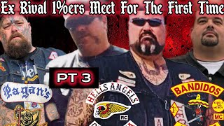 Pt 3 Ex Pagan Hells Angels Bandidos MCs Meet for the first time [upl. by Meekar]