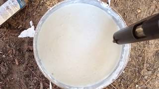 Oobleck NonNewtonian fluid vs bullets from a 1911 45 ACP and a Ruger single 6 [upl. by Pappano]