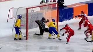 BANDY WORLD CHAMPIONSHIP 2007 KEMEROVO SWEDEN  BELARUS 2th time [upl. by Htinnek317]