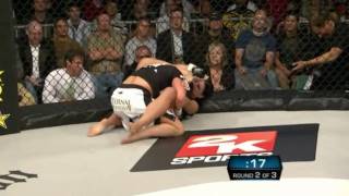 Gina Carano vs Kelly Kobold [upl. by Ahtamas415]