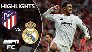 LATE MADRID DERBY EQUALIZER 🔥 Atletico Madrid vs Real Madrid  LALIGA Highlights  ESPN FC [upl. by Airekat308]