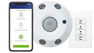 How to Install Leviton Smart Ceiling Mount Room Controllers and Sensors [upl. by Lamond]