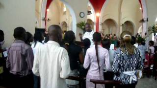 Chorale de léglise du Sacré Coeur à Kinshasa [upl. by Lorelle]