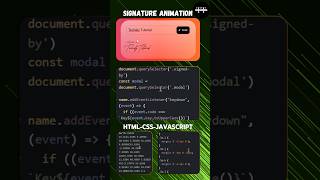 Signature Animation in 30 Seconds 🖋️ shorts [upl. by Jessen]