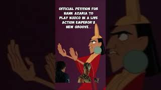 Secondary petition for a live action Emperor’s New Groove 🕺🦙 [upl. by Itnaihc]