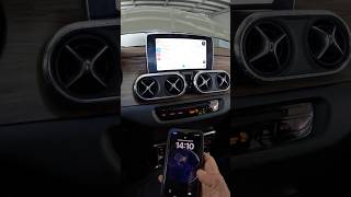 Mercedes X Class Apple Car Play Installed [upl. by Elinad]