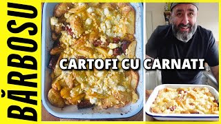 CARTOFI CU CARNATI SI OU LA CUPTOR [upl. by Drice]