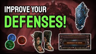 Improve your Defenses and STOP DYING in Path of Exile PoE 3 25 [upl. by Solitta]