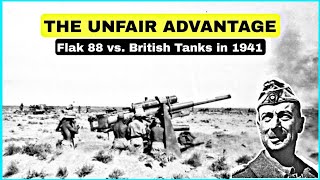 When British Tanks First Encountered Flak 88s at Halfaya Pass  June 1941 [upl. by Tova72]