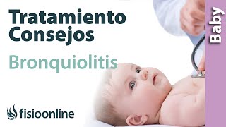 Bronquiolitis Tratamiento y consejos para ayudar a tu bebé [upl. by Johnstone]