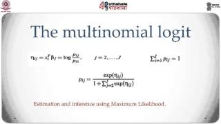 Polytomous regression I [upl. by Ytoc]