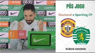 Pós jogo CD Nacional x Sporting CP Liga Portugal Betclic [upl. by Esertap912]