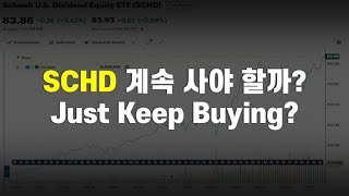 SCHD 계속 사야 할까 Just Keep Buying 쓰레기 [upl. by Ecinrahs]