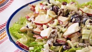 How to make simple Waldorf Salad [upl. by Sidnarb]