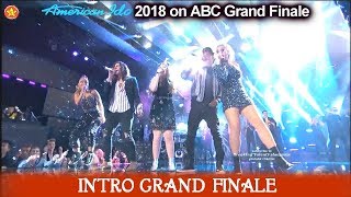 American Idol 2018 Grand Finale Intro Lionel Richie amp TOP 10 Finalist “All Night Long” [upl. by Ennovyahs]